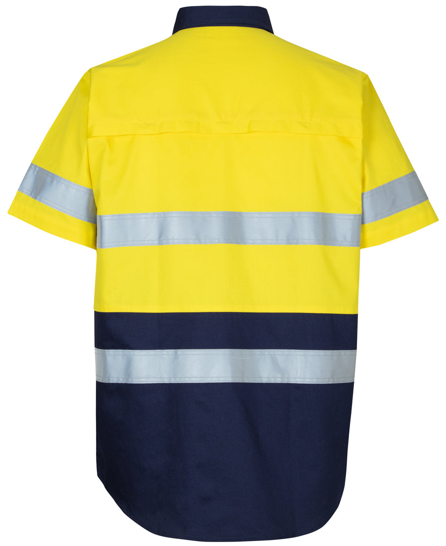 JB's Hi Vis (D+N) S/S 150g Work Shirt