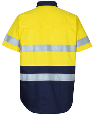 JB's Hi Vis (D+N) S/S 150g Work Shirt