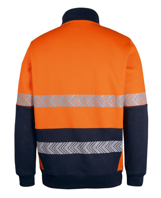 JB's HV 330G 1/2 ZIP SEGMENTED TAPE FLEECE