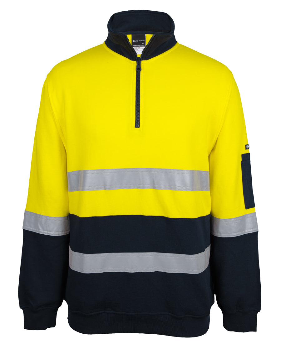 JB's HV 310 (D+N) COTTON 1/2 ZIP FLEECE