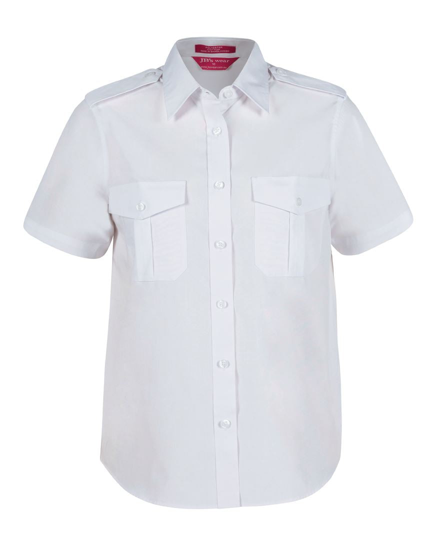 JB's LADIES S/S EPAULETTE SHIRT