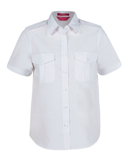 JB's LADIES S/S EPAULETTE SHIRT