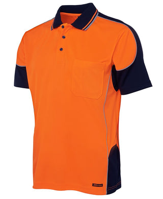 JB's HV 4602.1 S/S CONTRAST PIPING POLO