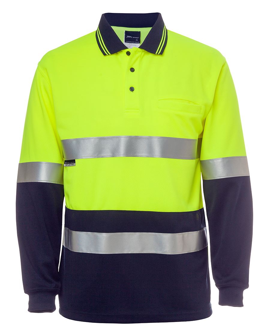 POLO DE ALGODÃO HV L/S (D+N) JB