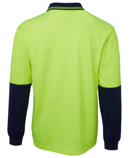 POLO DE ALGODÃO HV L/S DE JB