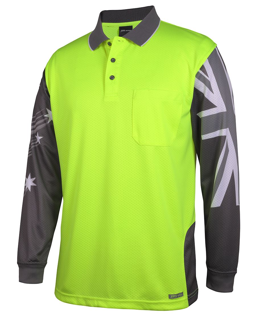 JB's HV L/S SOUTHERN CROSS POLO