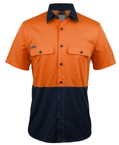 Kemeja Kerja Elastis Ukuran S/S HV JB