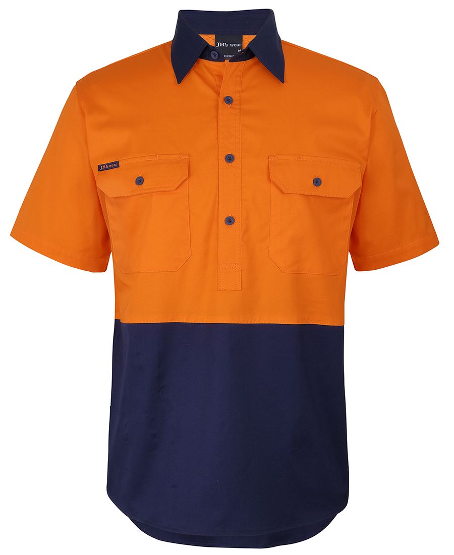 Kemeja Kerja JB's HV Tutup Depan S/S 150G