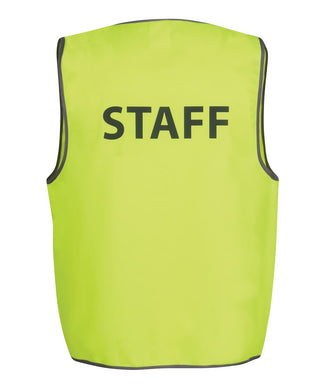 JB's HV SAFETY VEST PRINT STAFF