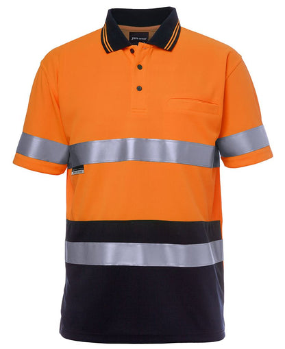JB's HV S/S NON CUFF (D+N) TRAD POLO