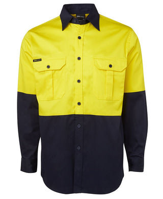 JB's Hi Vis L/S 190G Work Shirt