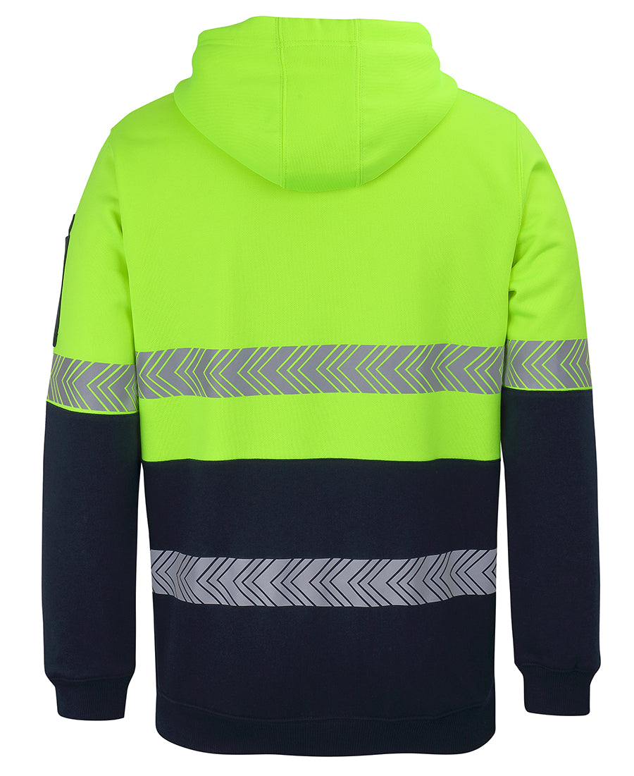 JB's HV (D+N) 1/2 ZIP SEGMENTED TAPE HOODIE