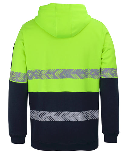 JB's HV (D+N) 1/2 ZIP SEGMENTED TAPE HOODIE