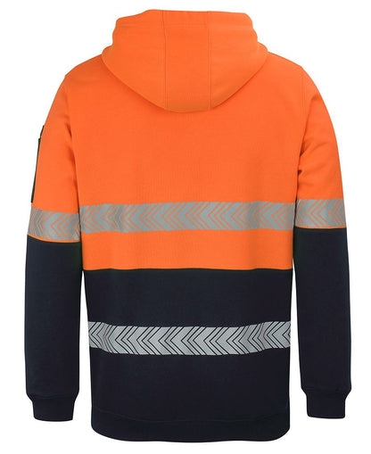 JB's HV (D+N) 1/2 ZIP SEGMENTED TAPE HOODIE