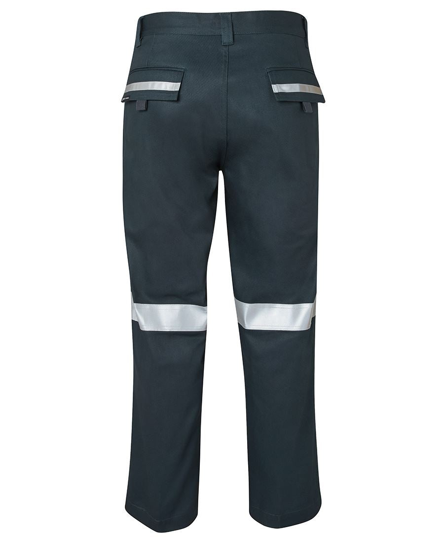 Mercerised Work Trouser with Reflective Tape