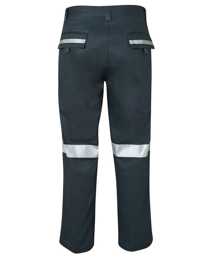 Mercerised Work Trouser with Reflective Tape