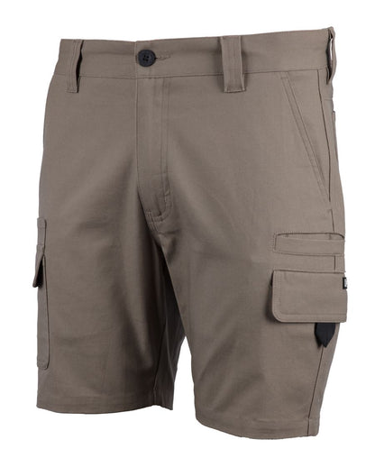 Multi Pocket Stretch Canvas Short