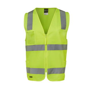 Hi Vis (D+N) Zip Safety Vest