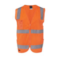 Rompi Keselamatan Ritsleting Hi Vis (D+N). 