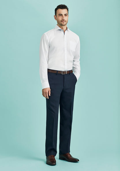 Cool Stretch Mens Flat Front Pant Stout