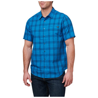 WYATT S/S PLAID SHIRT