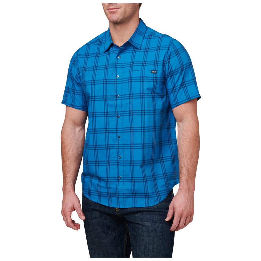 KEMEJA KOTAK-KOTAK WYATT S/S 