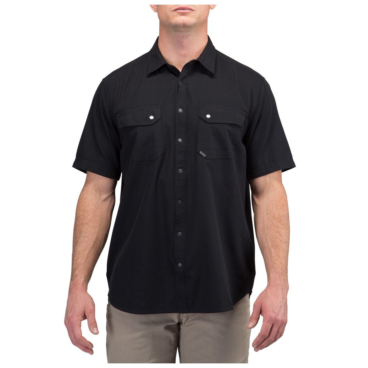 HERRINGBONE S/S SHIRT