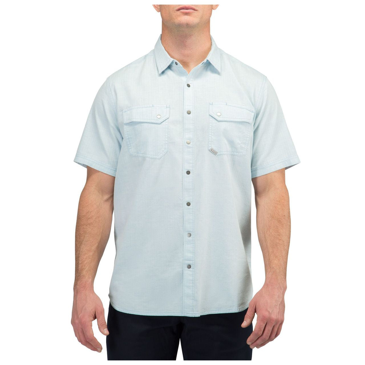HERRINGBONE S/S SHIRT