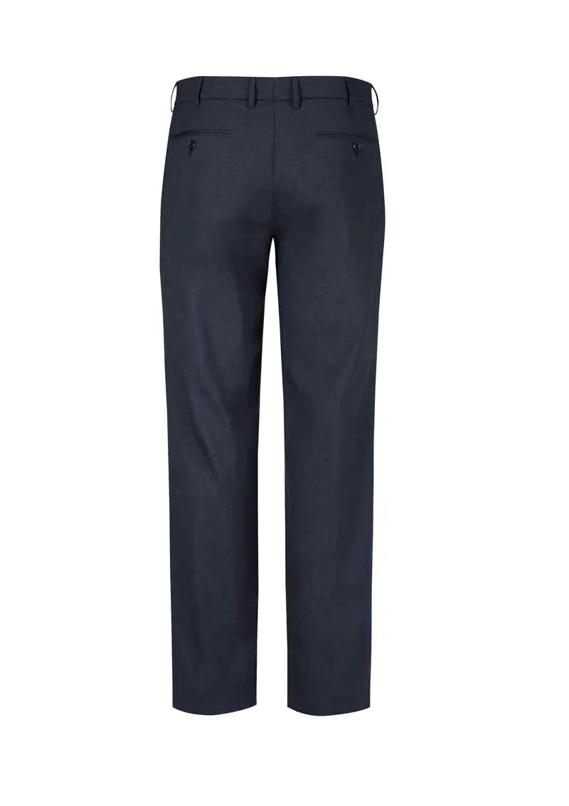 Comfort Wool Stretch Mens One Pleat Pant Stout