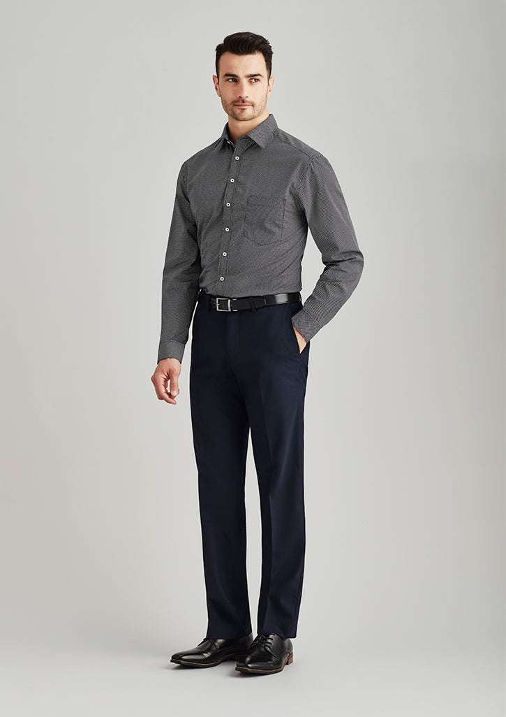 Comfort Wool Stretch Mens Adjustable Waist Pant