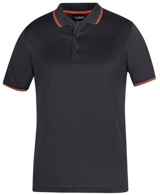 PODIUM JACQUARD CONTRAST POLO