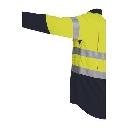 CAMISA TENCATE TECASAFE® PLUS 700 FEMININA COM FITA HI VIS FR VENTILADA