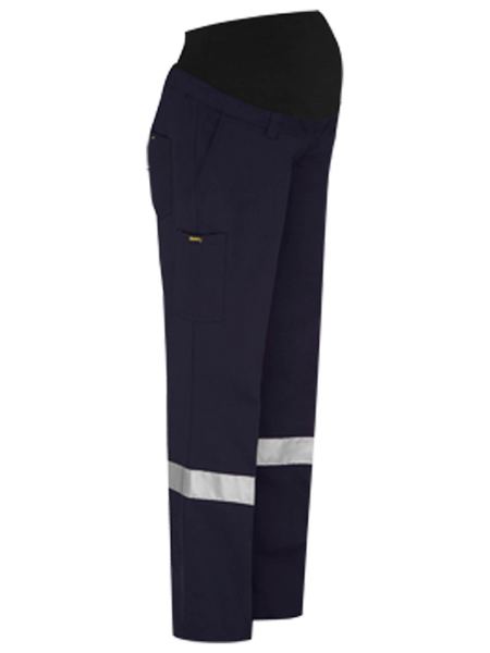 Bisley Women's Taped Maternity Drill Work Pants