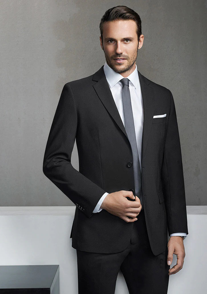 Jaket Pria Slimline Stretch Wol Nyaman