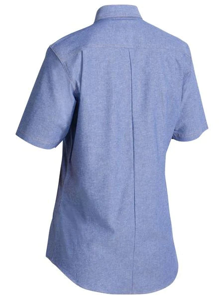 Bisley Women's Chambray Shirt - Short Sleeve