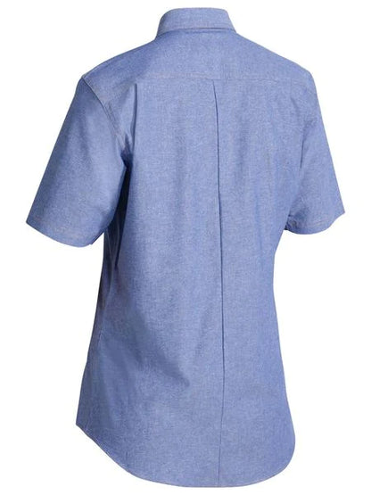 Bisley Women's Chambray Shirt - Short Sleeve