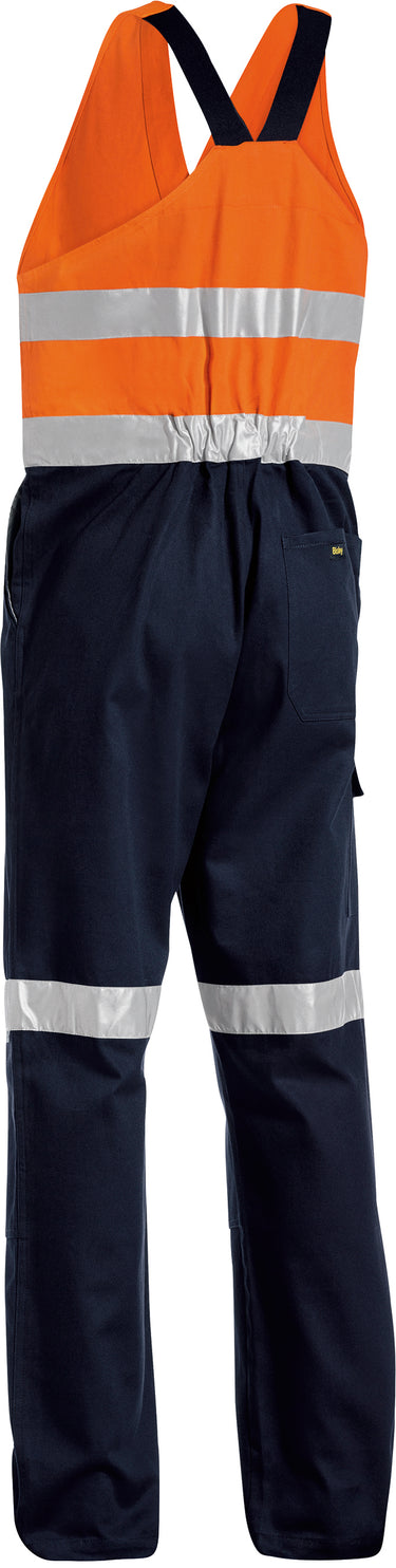 Bisley 3M Taped Hi Vis Action Back Bib Overalls