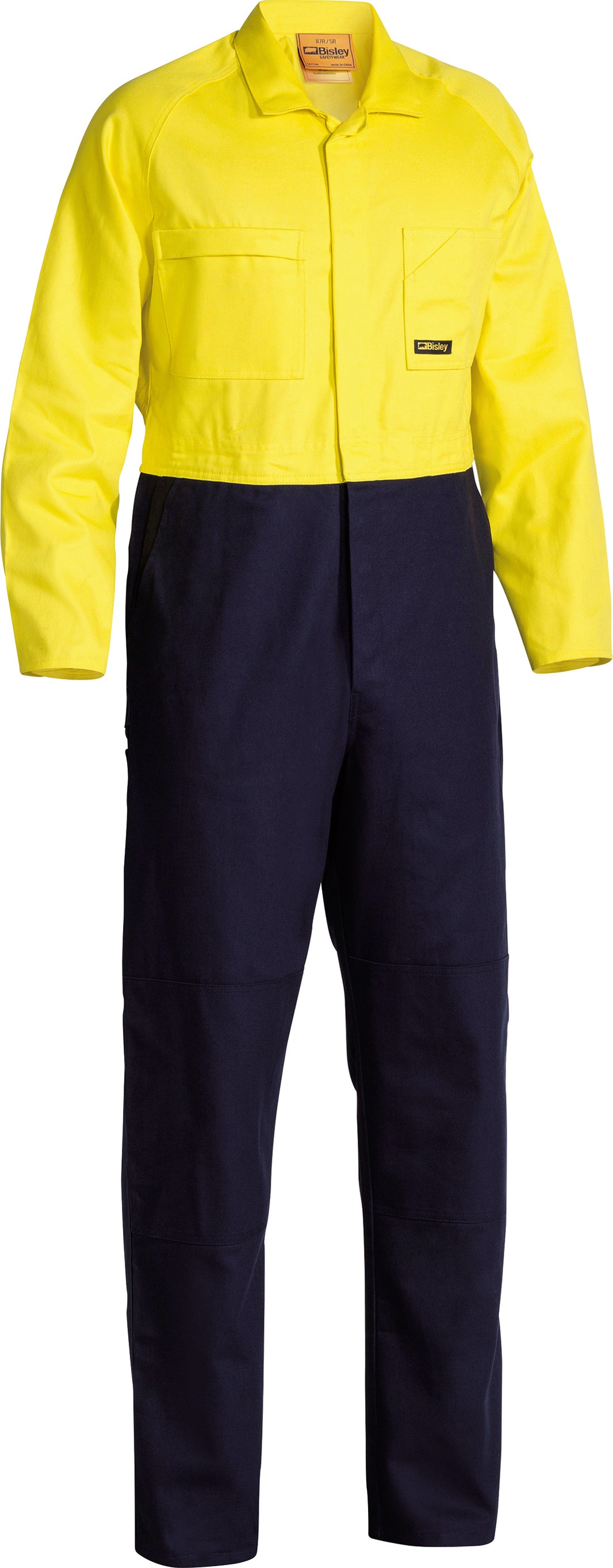Bisley 2 Tone Hi Vis Overalls 