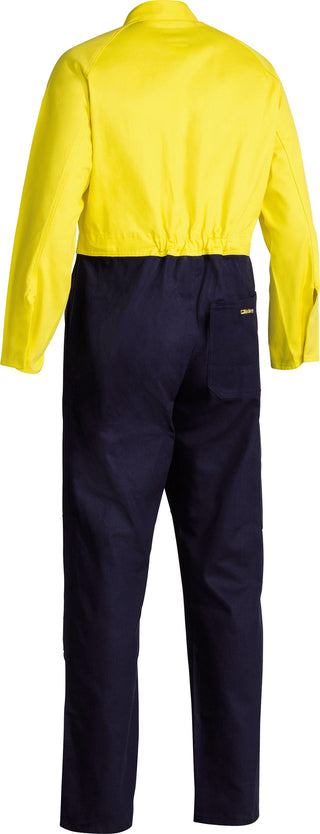 Bisley 2 Tone Hi Vis Overalls