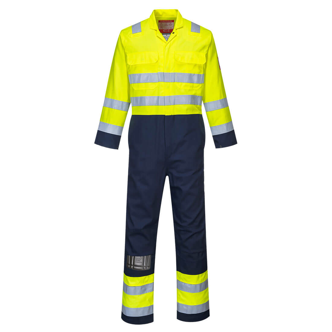 Bizflame Work Coverall Anti-Statis Hi-Vis