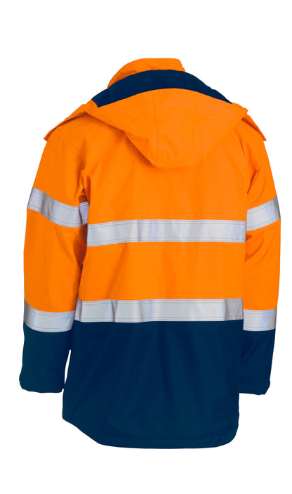 JAQUETA TAPED HI VIS FR WET WEATHER SHELL