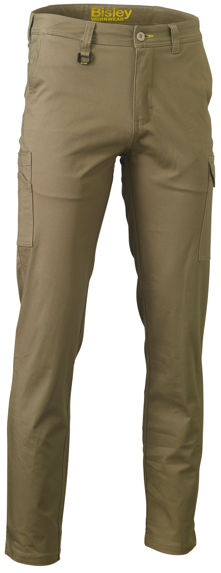 Stretch Cotton Drill Cargo Pants