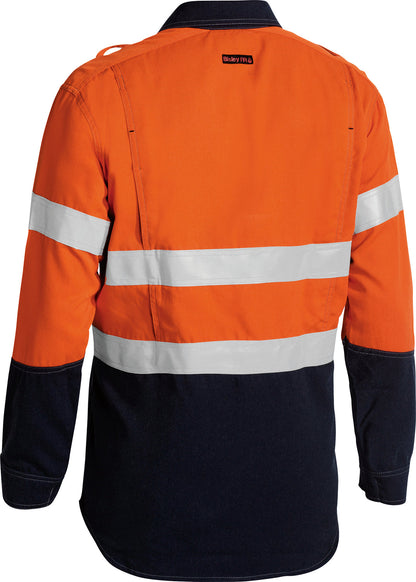 Camisa Tencate Tecasafe Plus 700Taped Two Tone Hi Vis leve FR ventilada 