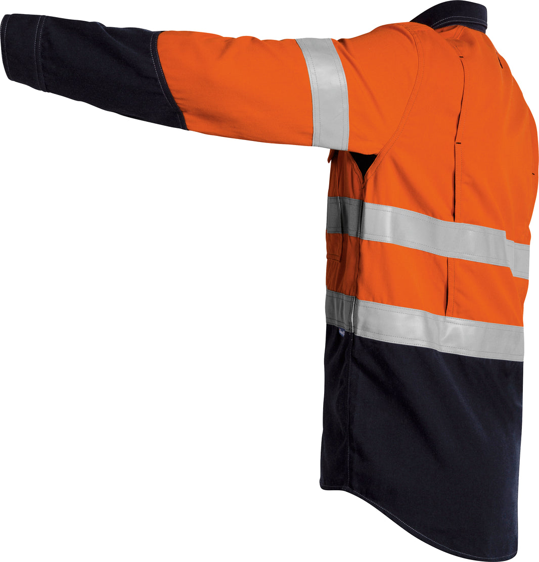 Camisa Tencate Tecasafe Plus 700Taped Two Tone Hi Vis leve FR ventilada 