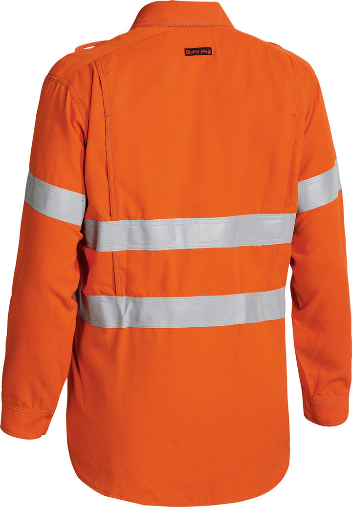 Camisa Tencate Tecasafe Plus 580 Taped Hi Vis Leve FR Ventilada 