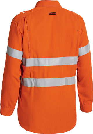 Tencate Tecasafe Plus 580 Taped Hi Vis Lightweight FR Vented Shirt