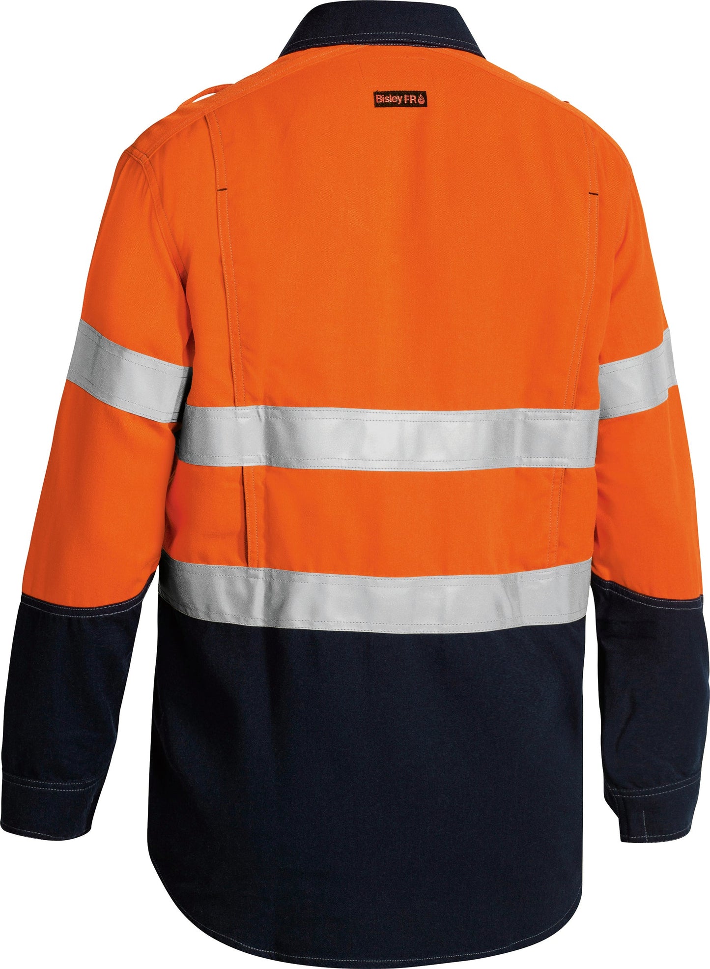 Tencate Tecasafe Plus 580 Taped Two Tone Hi Vis Leve Camisa Ventilada FR 