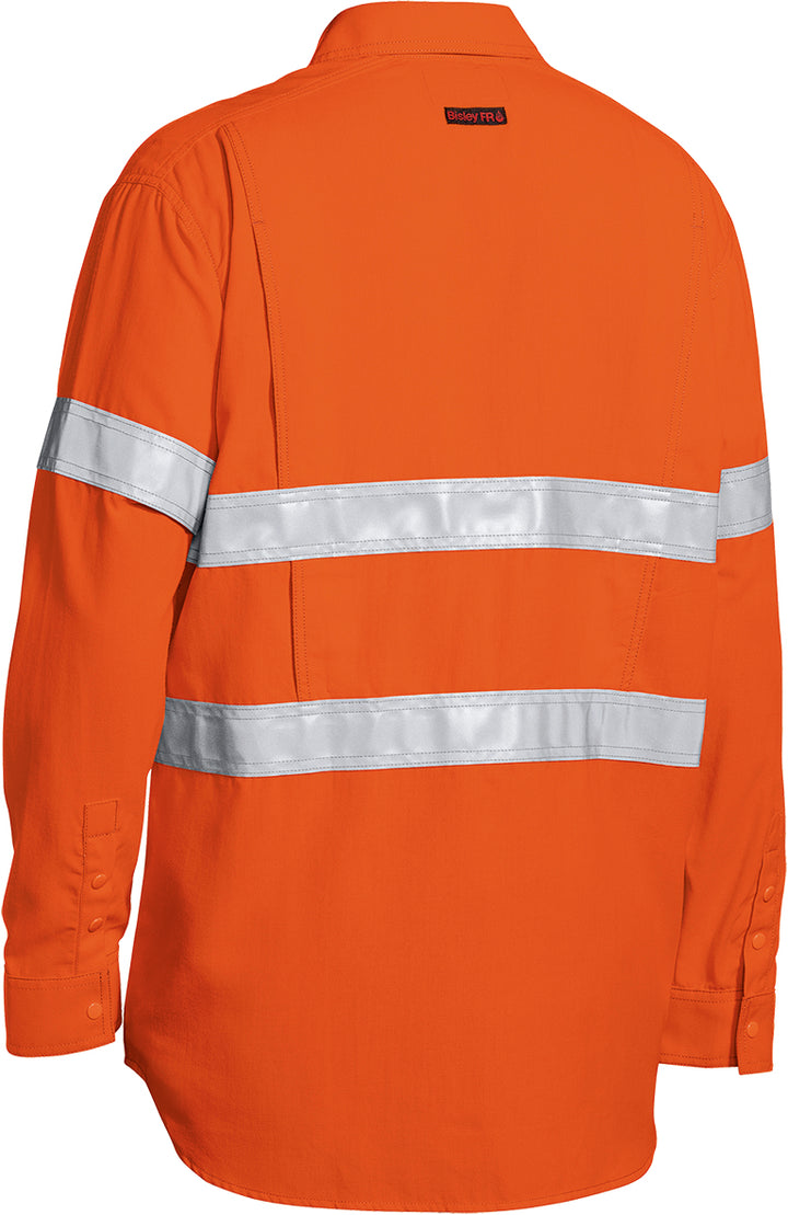 Camisa Tencate Tecasafe Plus 480 Taped Hi Vis Leve FR Ventilada 