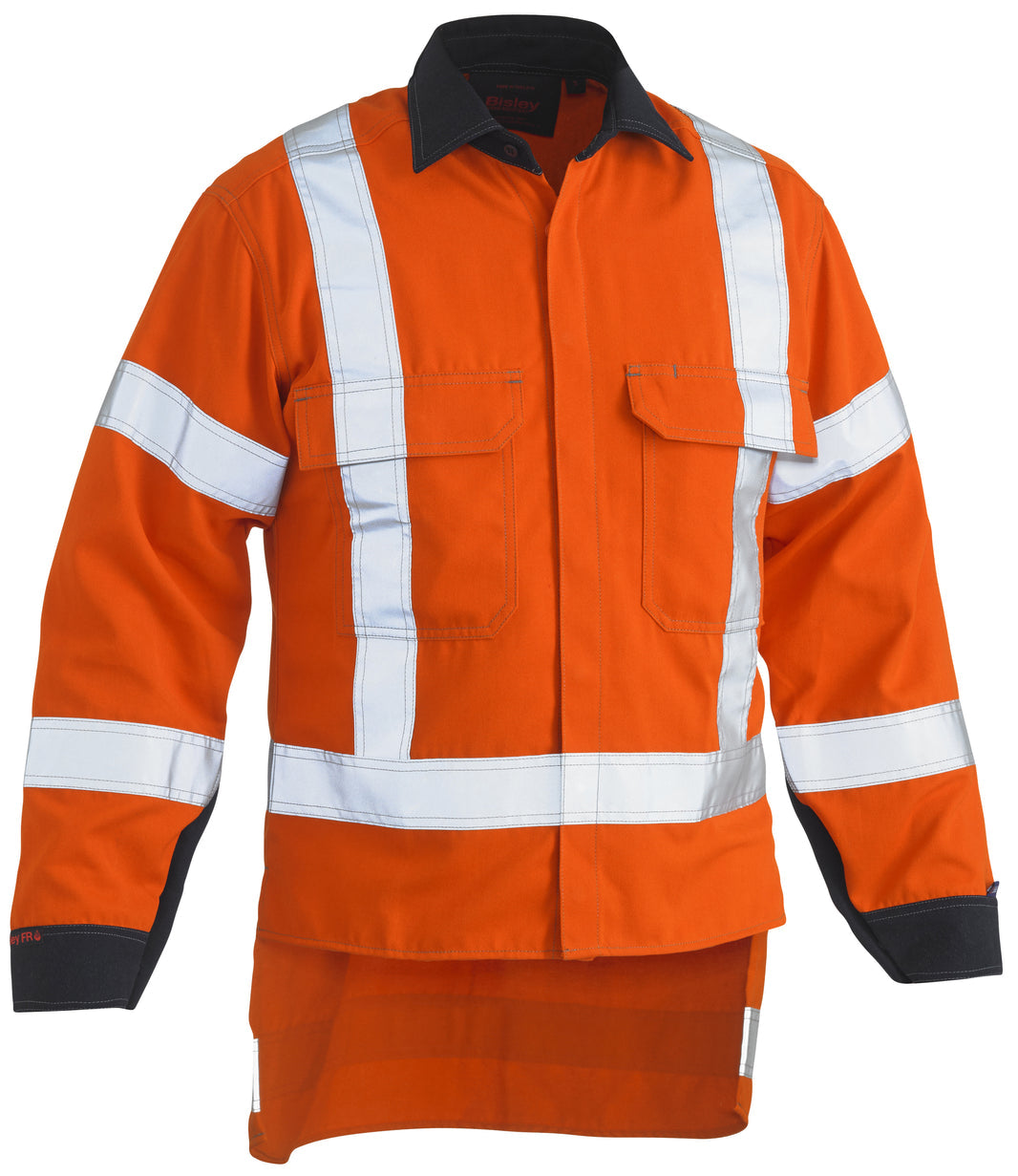 Tencate Camisa Manga Comprida Tecasafe Plus 700 X Taped Hi Vis TTMC-W FR Ventilada 