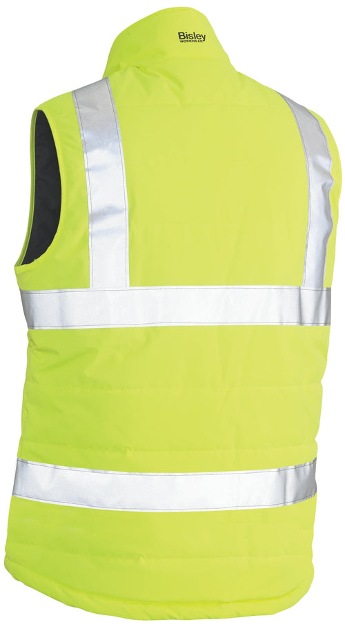 Colete Bisley Taped Hi Vis Puffer 
